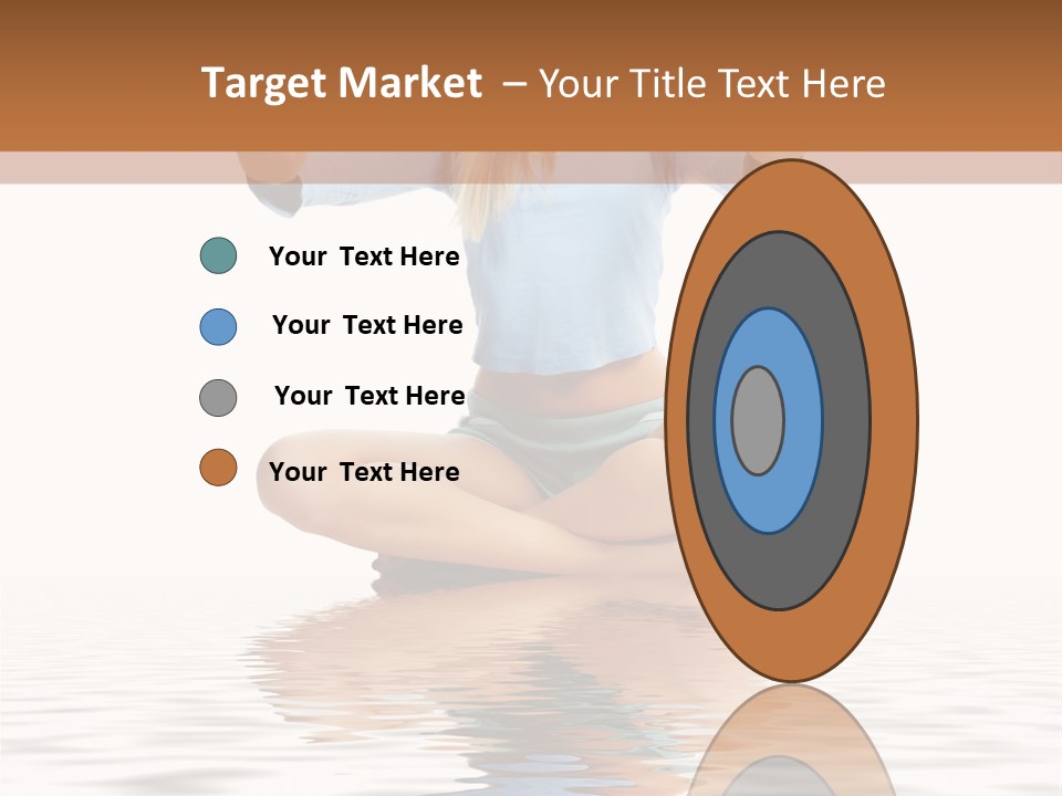 Yoga Stretching Fitness PowerPoint Template