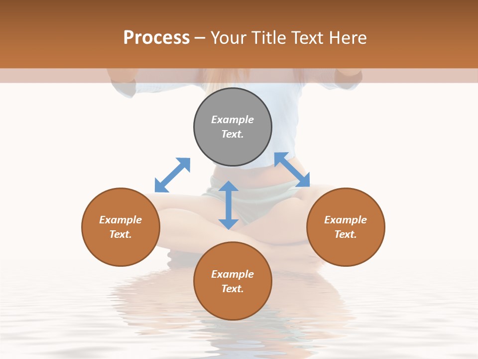 Yoga Stretching Fitness PowerPoint Template
