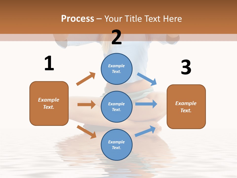Yoga Stretching Fitness PowerPoint Template