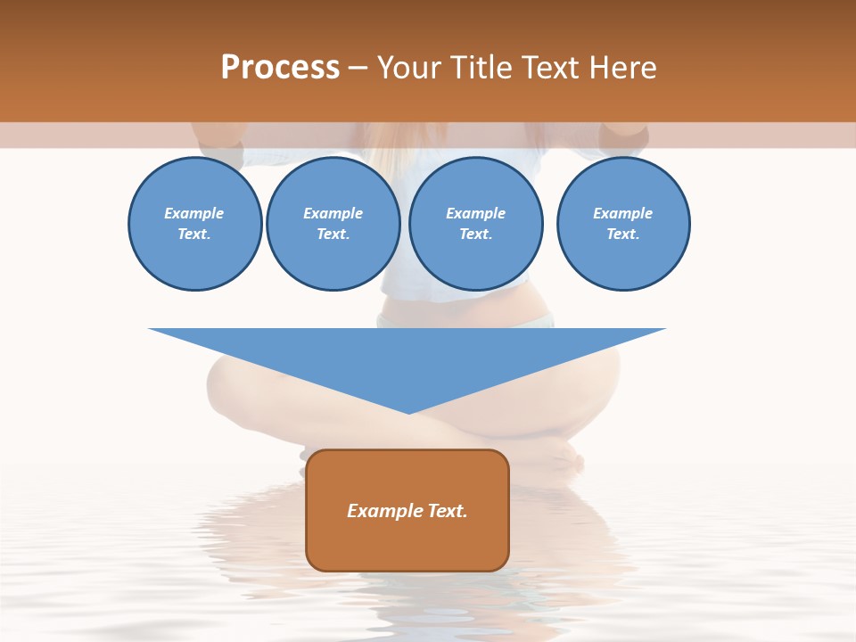 Yoga Stretching Fitness PowerPoint Template