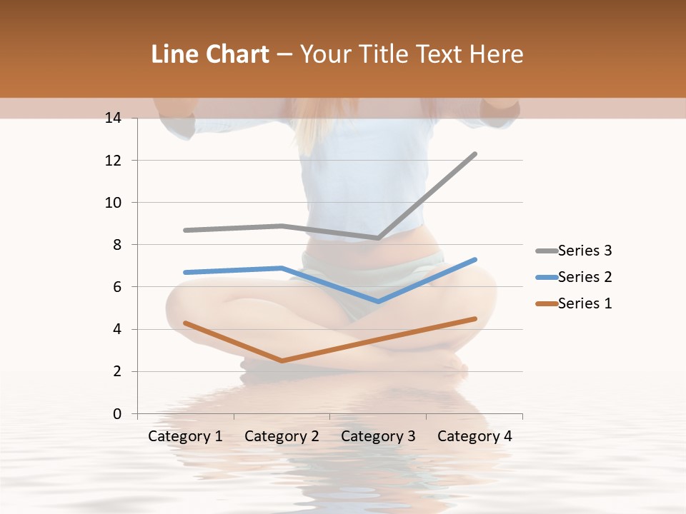 Yoga Stretching Fitness PowerPoint Template
