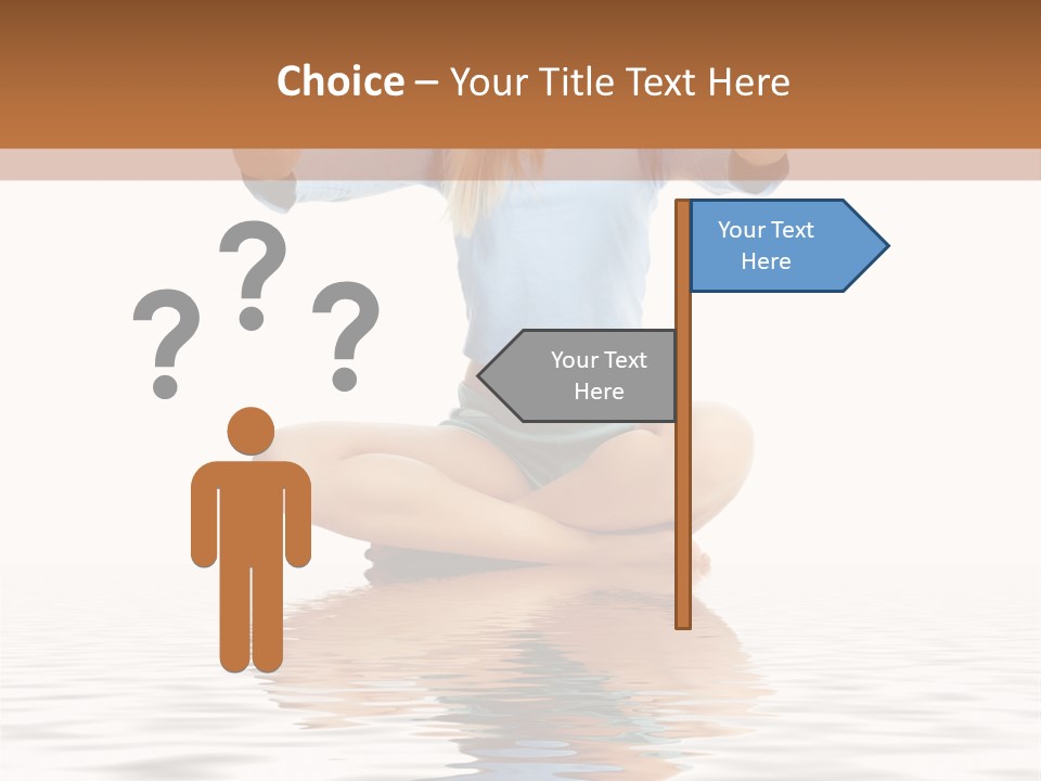 Yoga Stretching Fitness PowerPoint Template