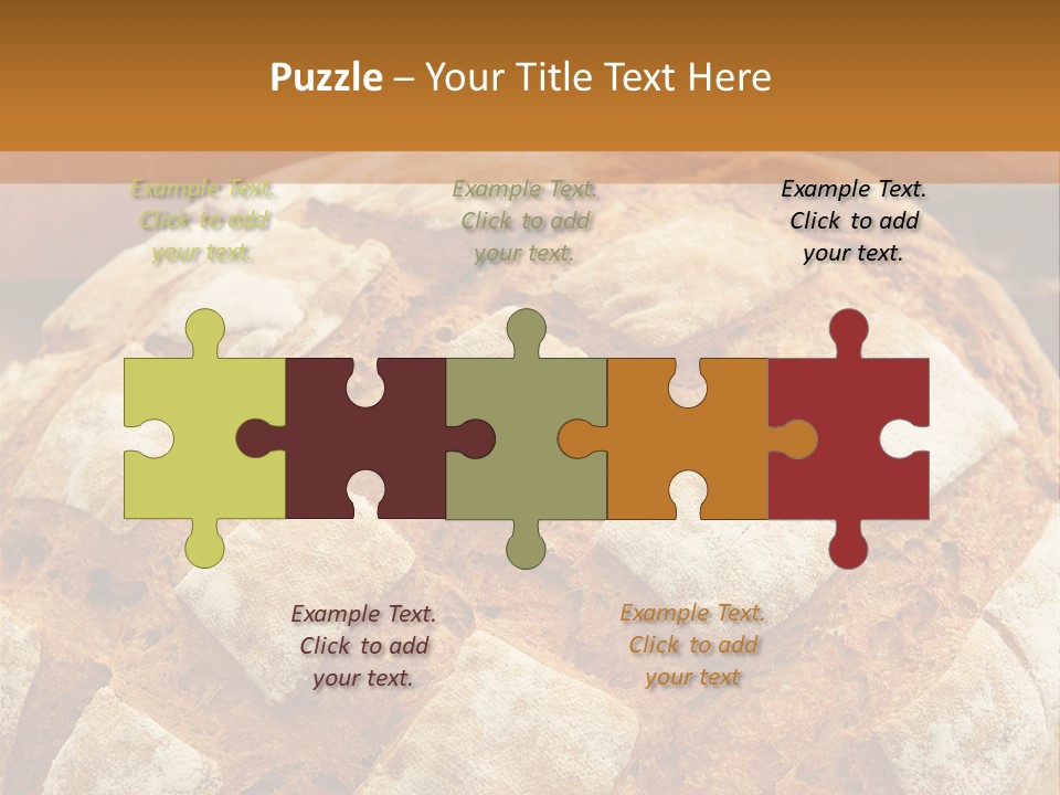 Brown Food Fresh PowerPoint Template