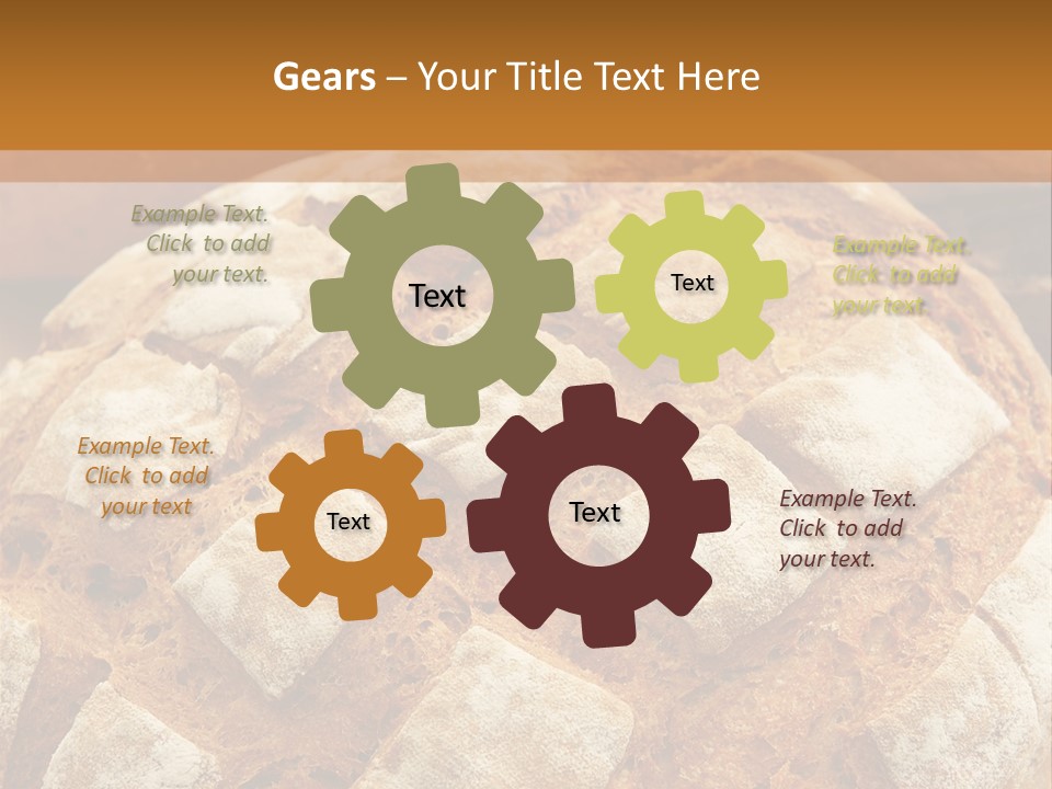 Brown Food Fresh PowerPoint Template