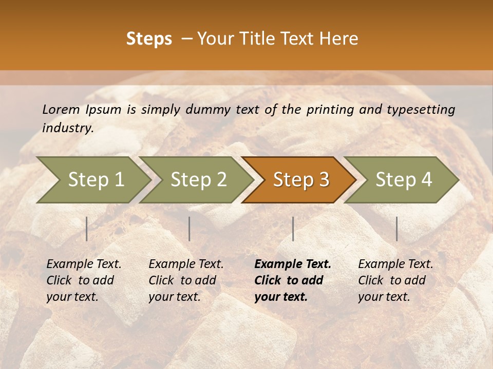 Brown Food Fresh PowerPoint Template
