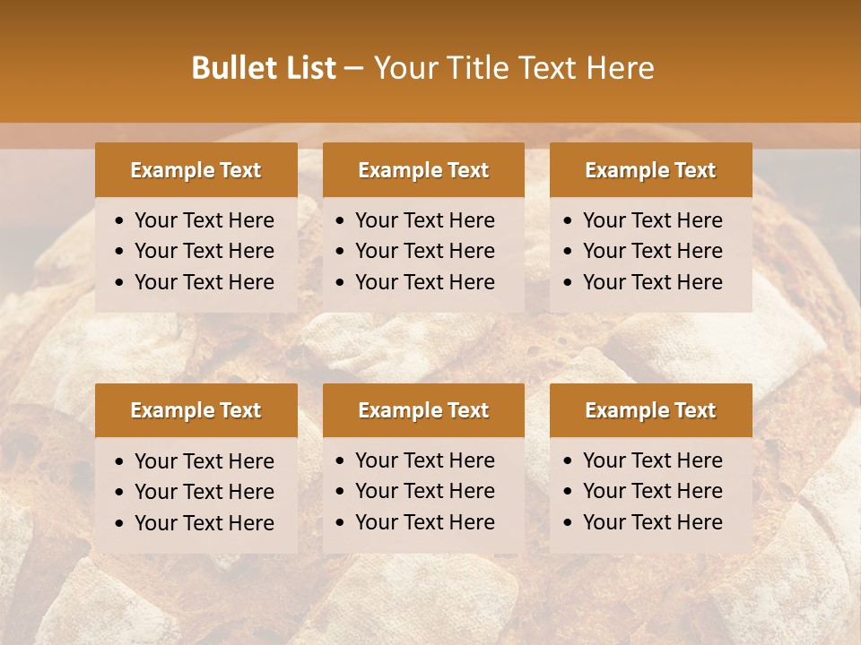 Brown Food Fresh PowerPoint Template