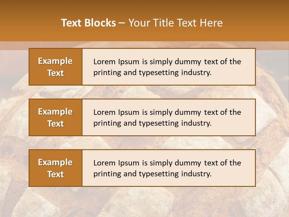 Brown Food Fresh PowerPoint Template