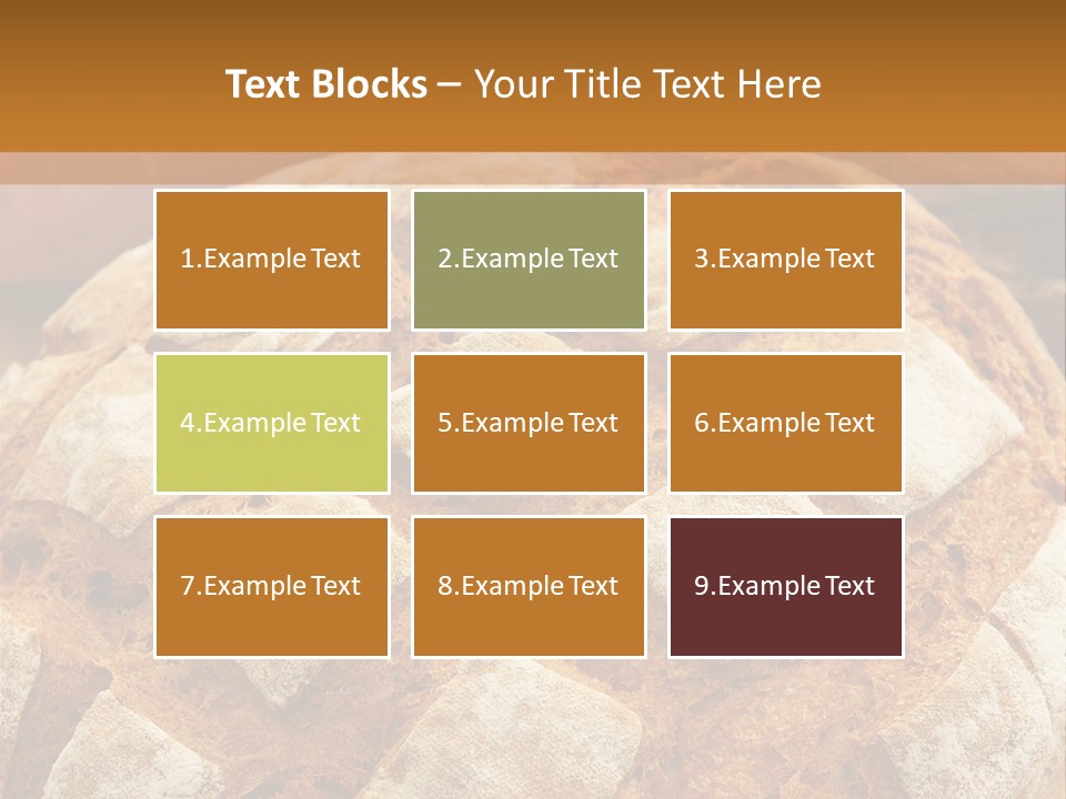 Brown Food Fresh PowerPoint Template