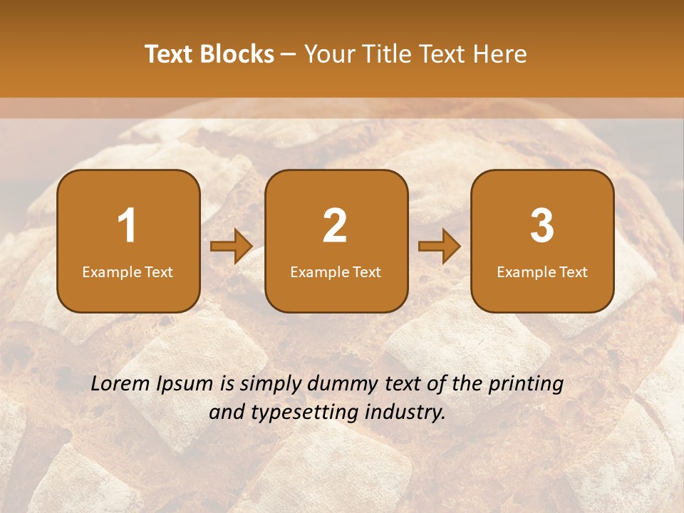 Brown Food Fresh PowerPoint Template