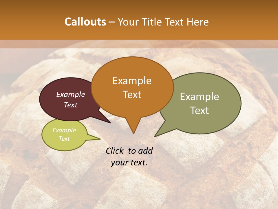 Brown Food Fresh PowerPoint Template
