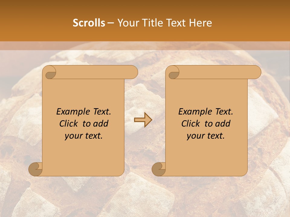 Brown Food Fresh PowerPoint Template