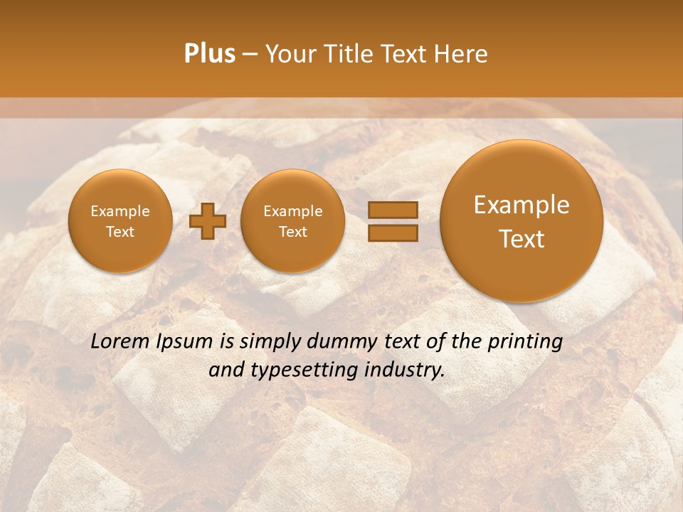 Brown Food Fresh PowerPoint Template