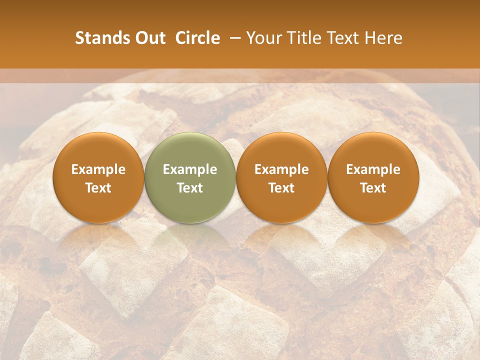 Brown Food Fresh PowerPoint Template