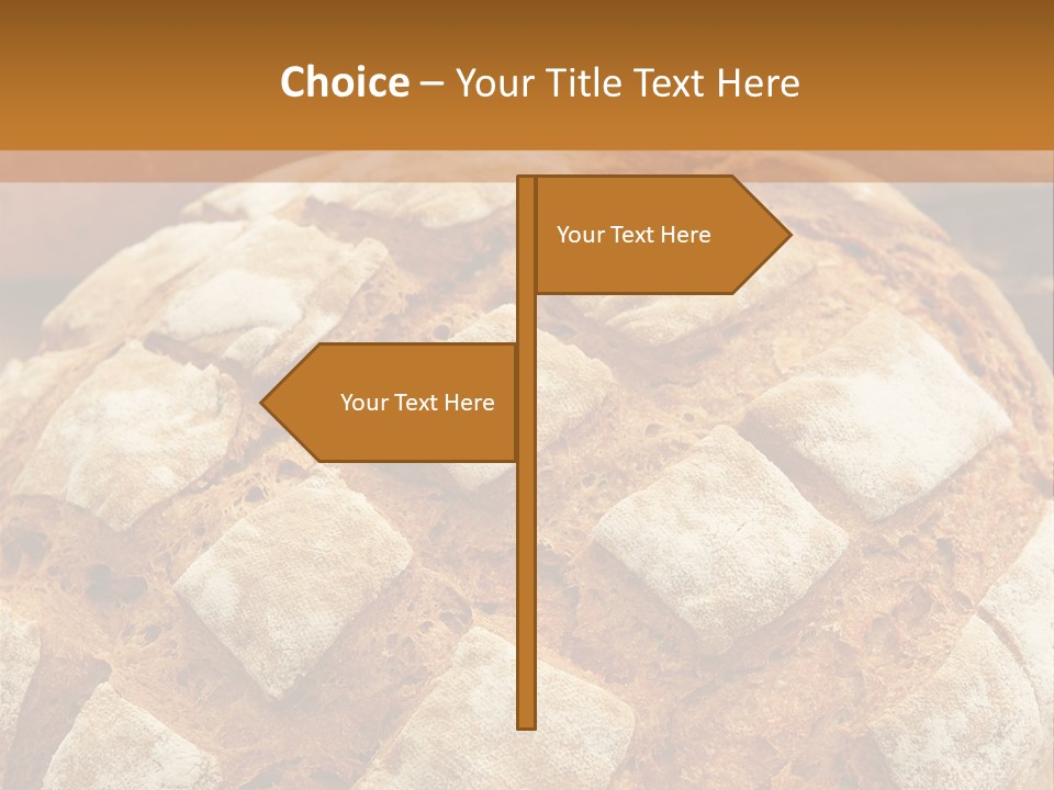 Brown Food Fresh PowerPoint Template