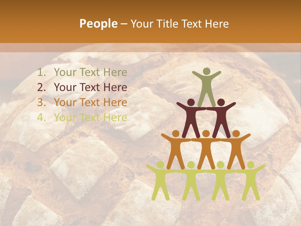 Brown Food Fresh PowerPoint Template