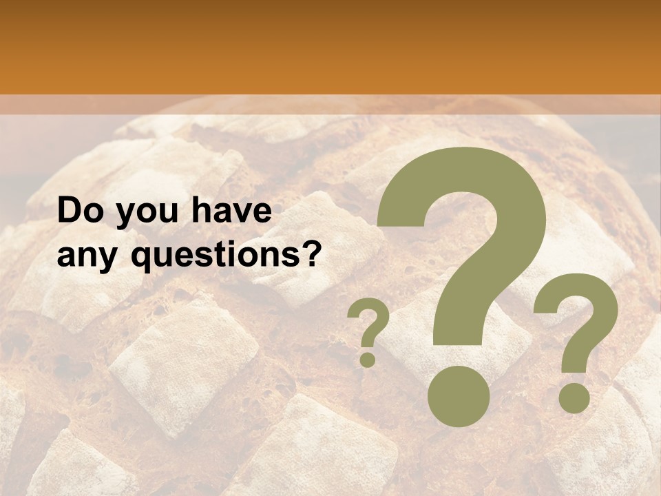 Brown Food Fresh PowerPoint Template