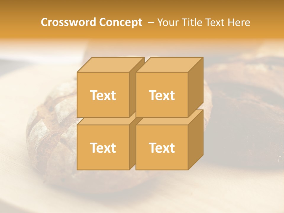 Food Brown Baked PowerPoint Template