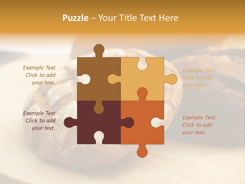 Food Brown Baked PowerPoint Template