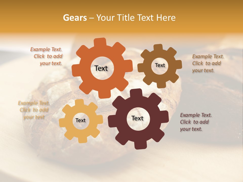 Food Brown Baked PowerPoint Template