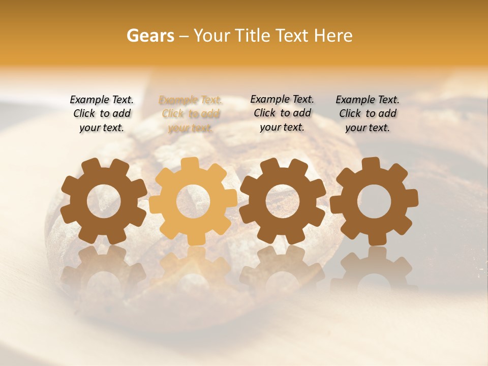 Food Brown Baked PowerPoint Template