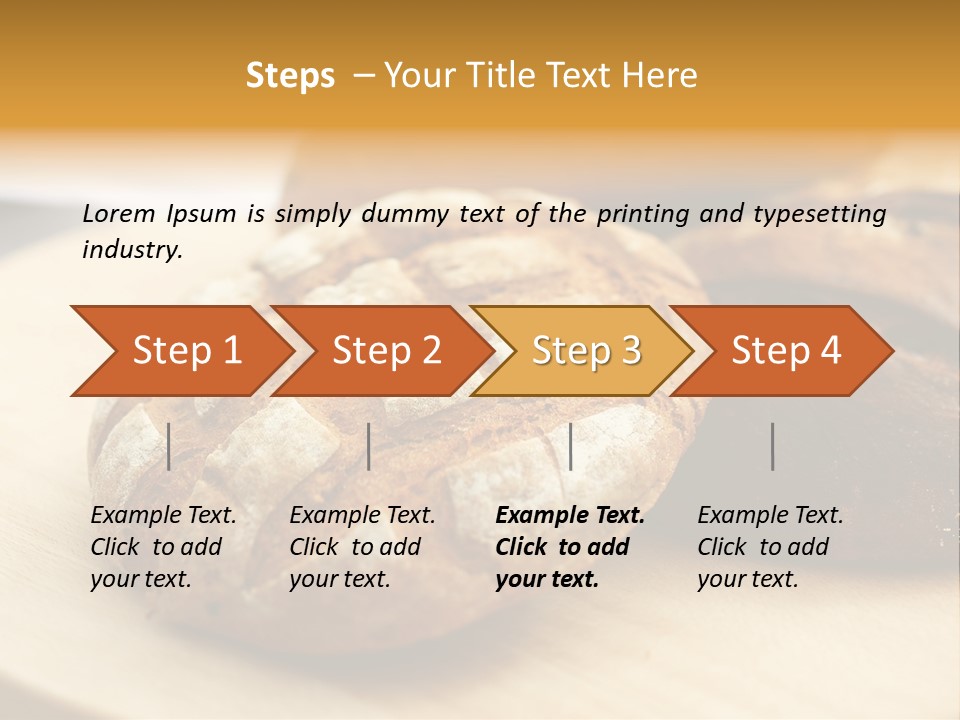 Food Brown Baked PowerPoint Template