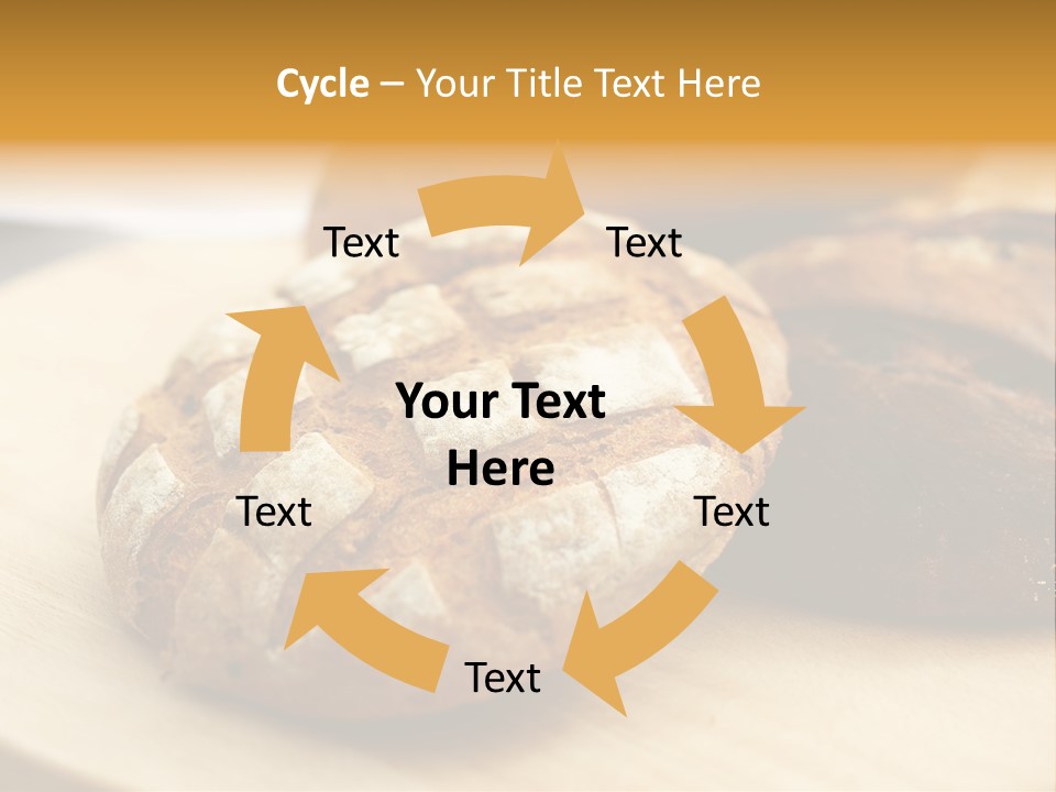 Food Brown Baked PowerPoint Template