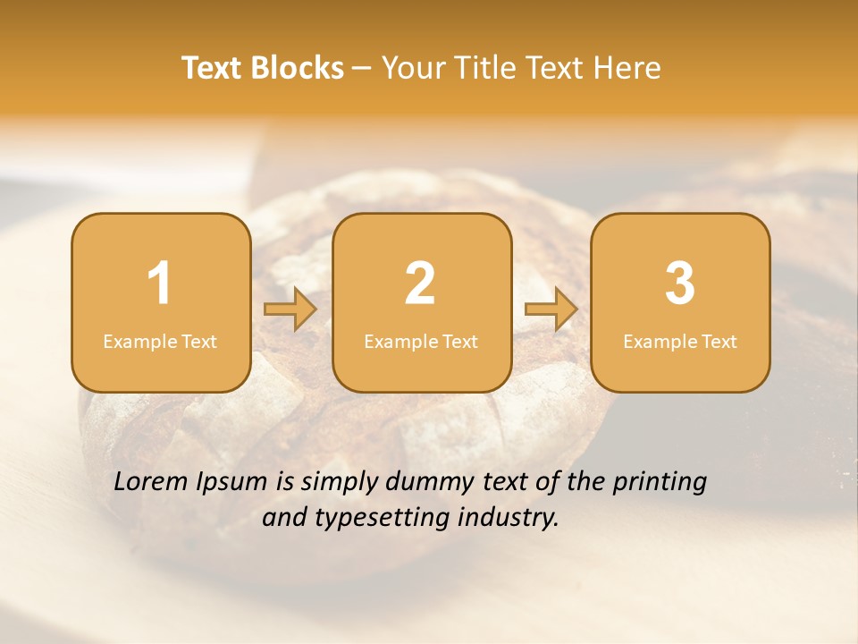 Food Brown Baked PowerPoint Template