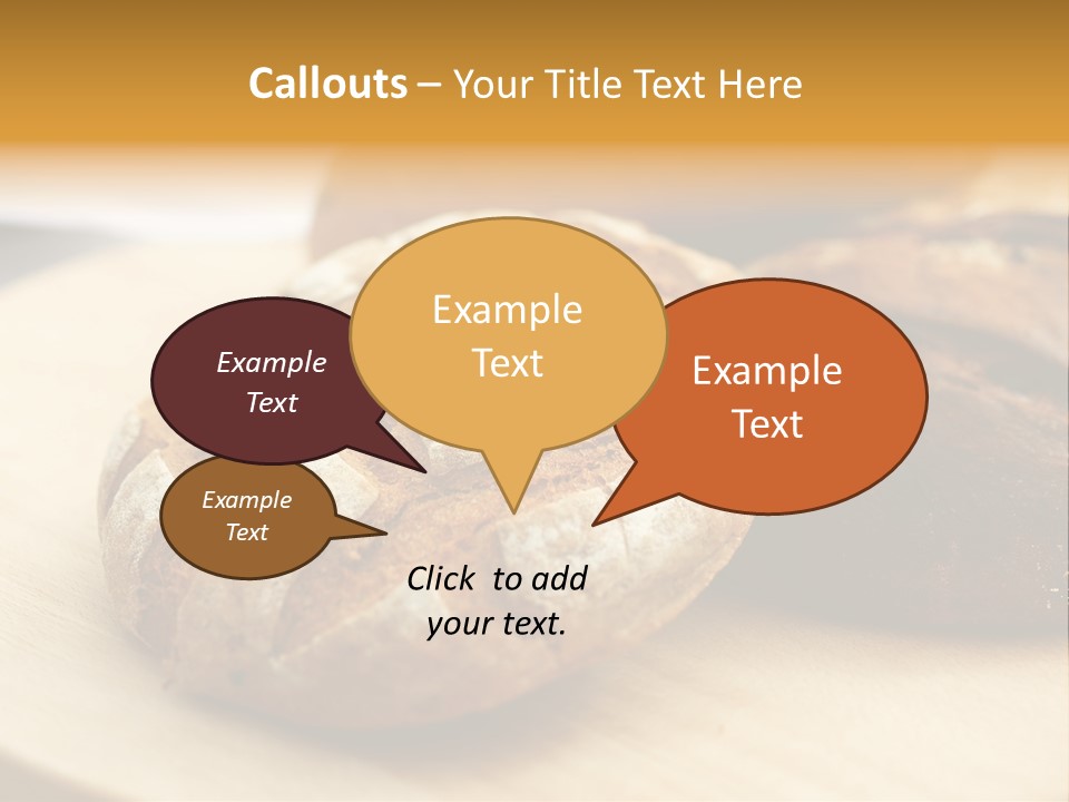 Food Brown Baked PowerPoint Template