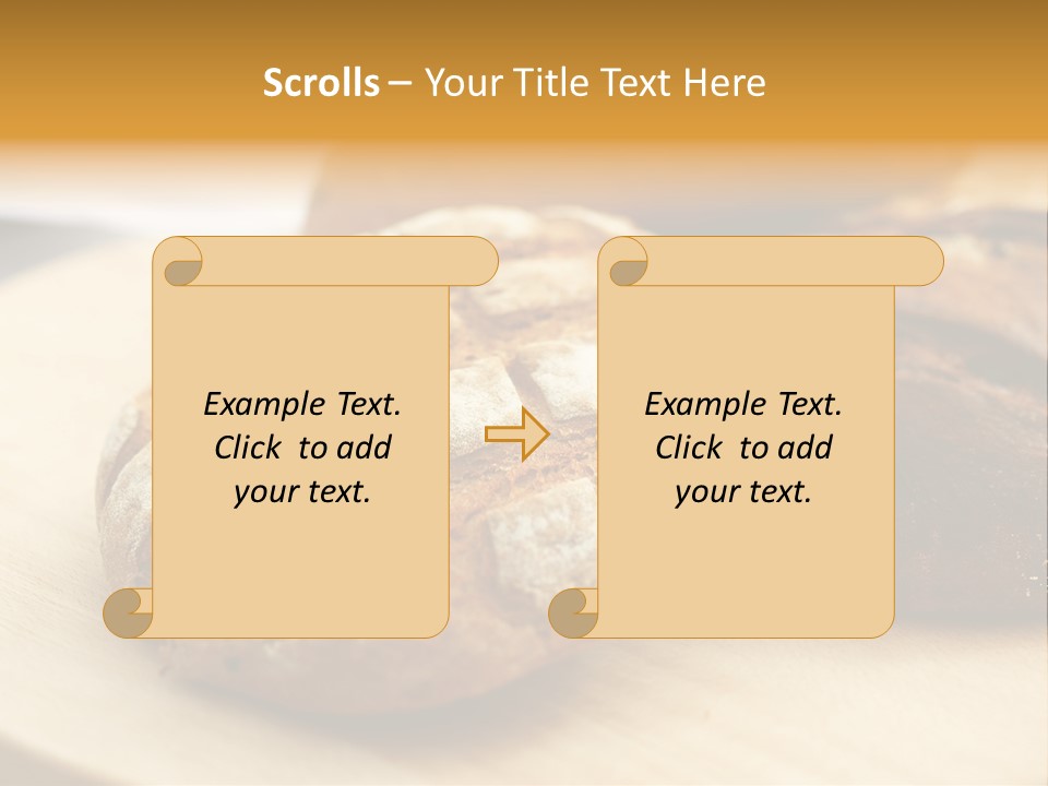 Food Brown Baked PowerPoint Template