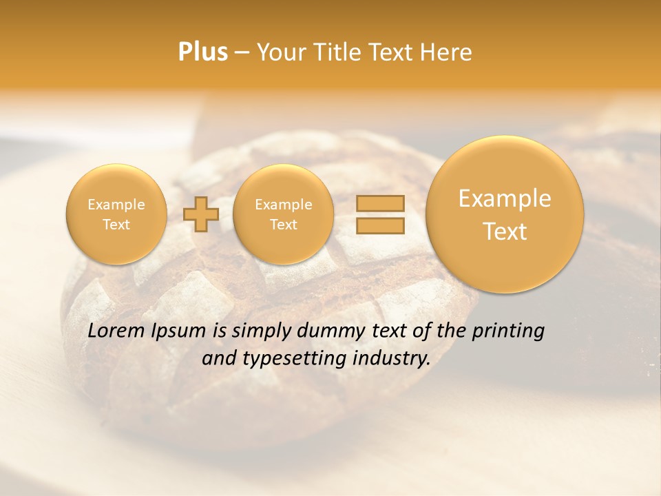 Food Brown Baked PowerPoint Template