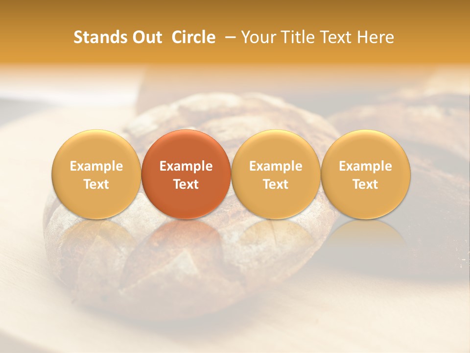 Food Brown Baked PowerPoint Template