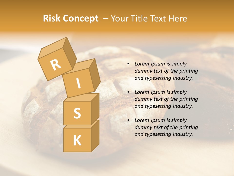 Food Brown Baked PowerPoint Template