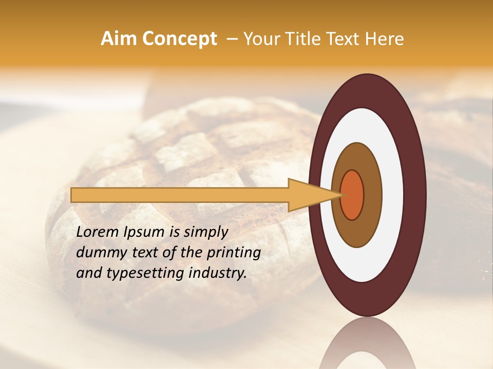 Food Brown Baked PowerPoint Template