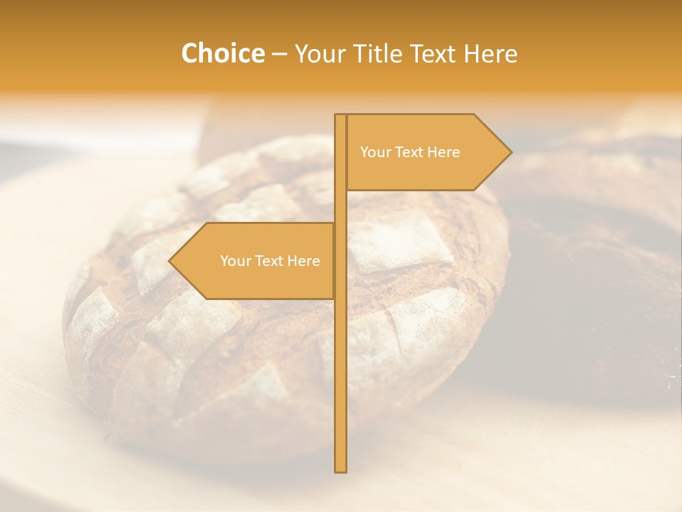 Food Brown Baked PowerPoint Template