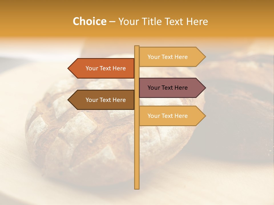 Food Brown Baked PowerPoint Template