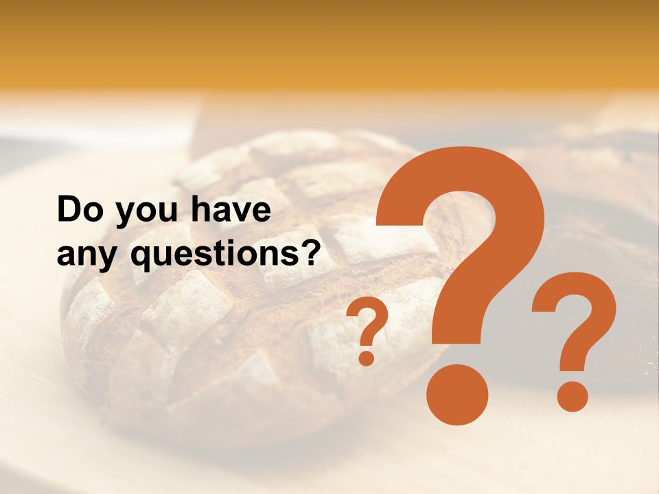 Food Brown Baked PowerPoint Template