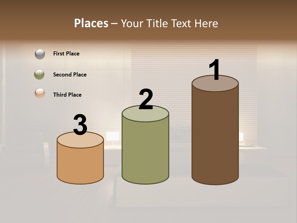 Trendy Bedroom Modern PowerPoint Template