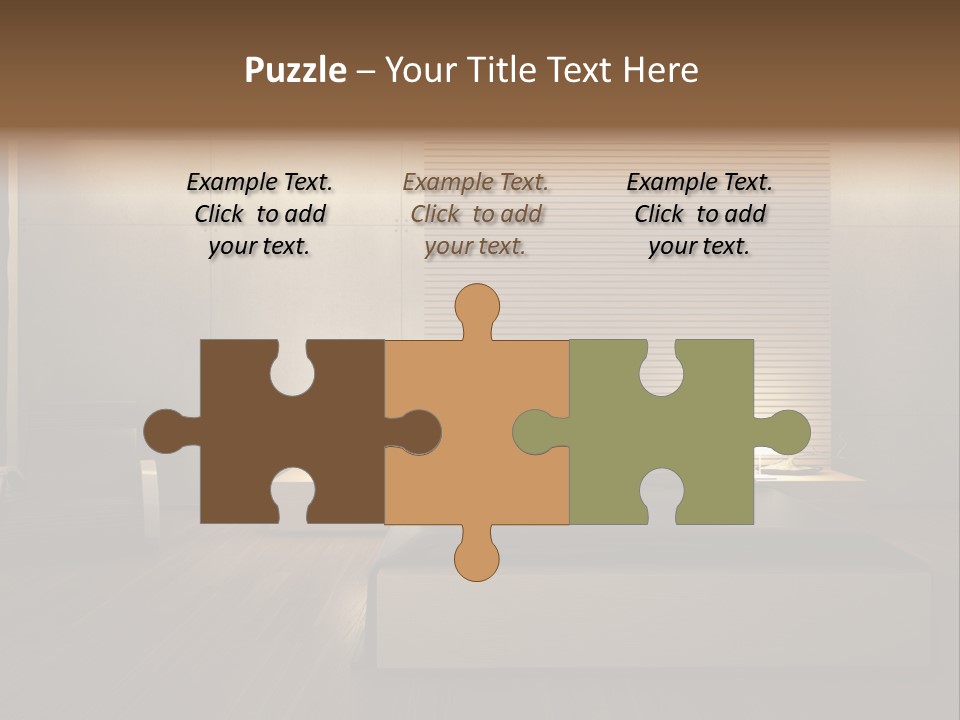 Trendy Bedroom Modern PowerPoint Template