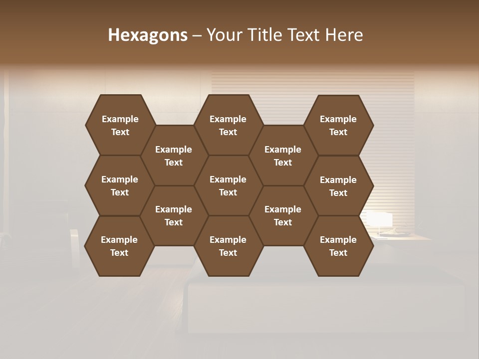 Trendy Bedroom Modern PowerPoint Template