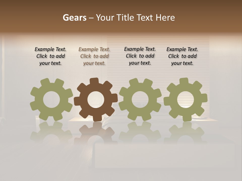 Trendy Bedroom Modern PowerPoint Template