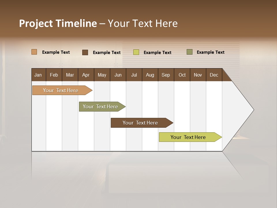 Trendy Bedroom Modern PowerPoint Template