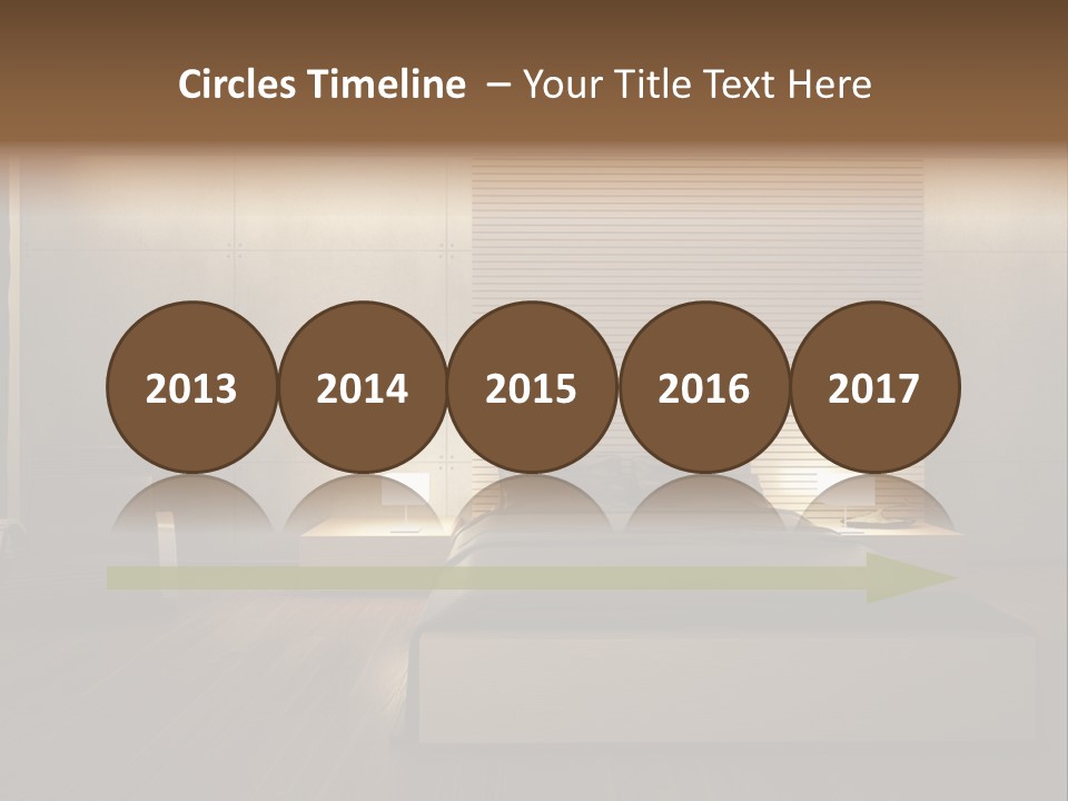 Trendy Bedroom Modern PowerPoint Template