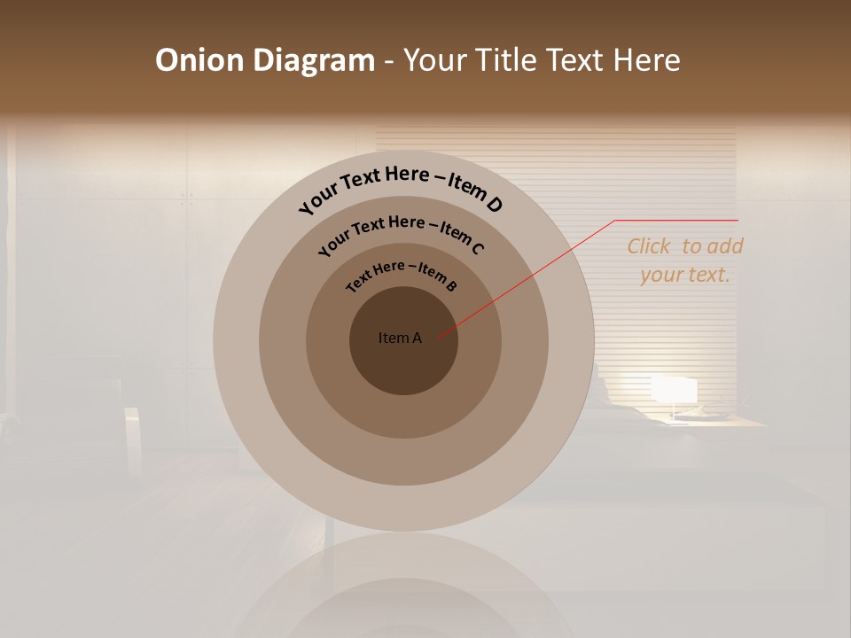 Trendy Bedroom Modern PowerPoint Template