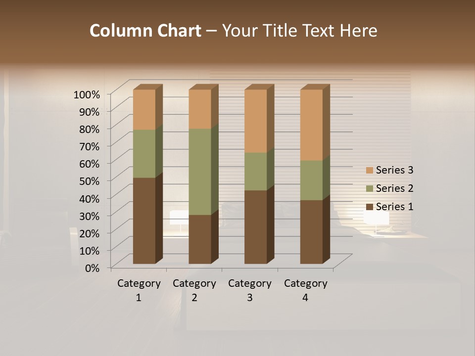 Trendy Bedroom Modern PowerPoint Template