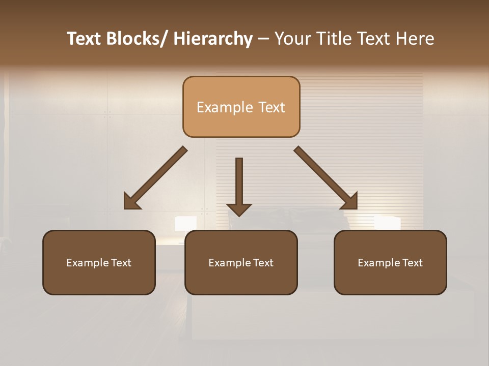 Trendy Bedroom Modern PowerPoint Template