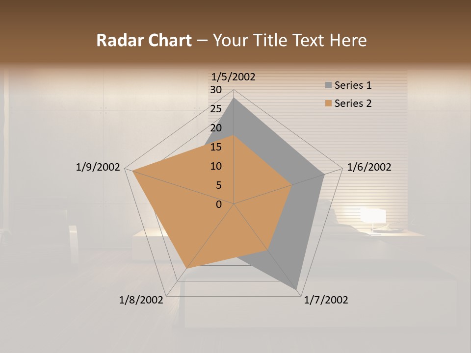 Trendy Bedroom Modern PowerPoint Template