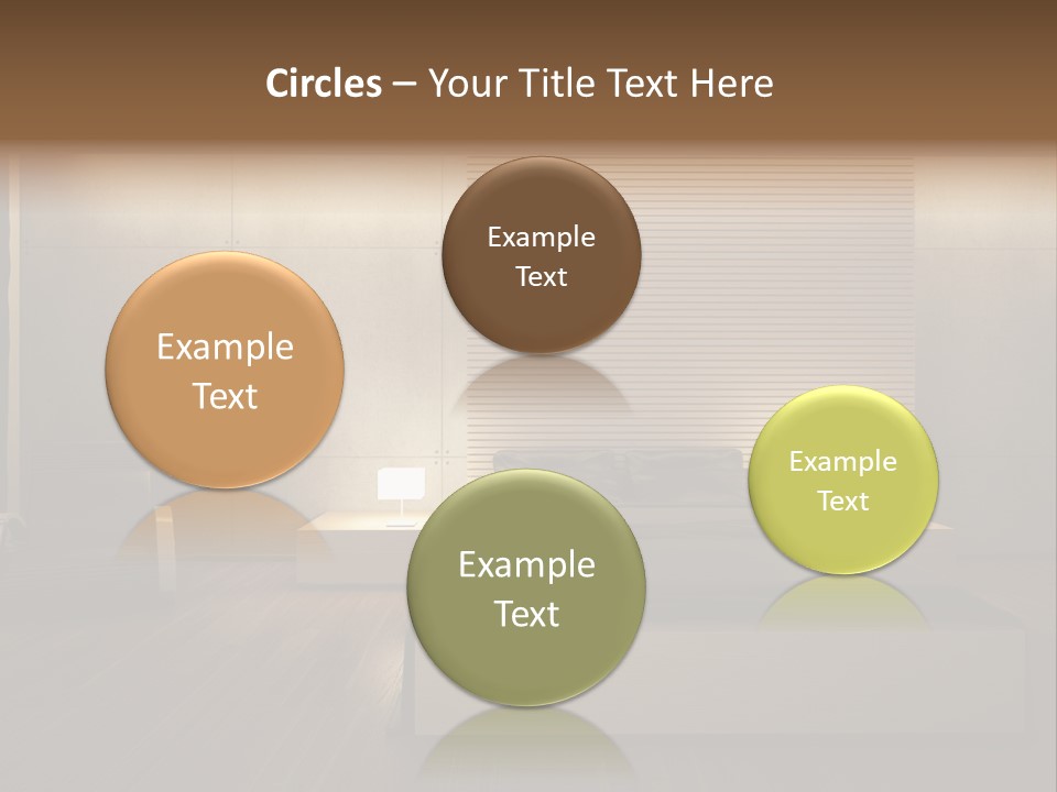 Trendy Bedroom Modern PowerPoint Template