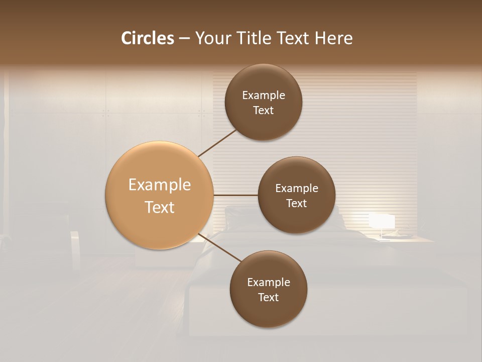 Trendy Bedroom Modern PowerPoint Template