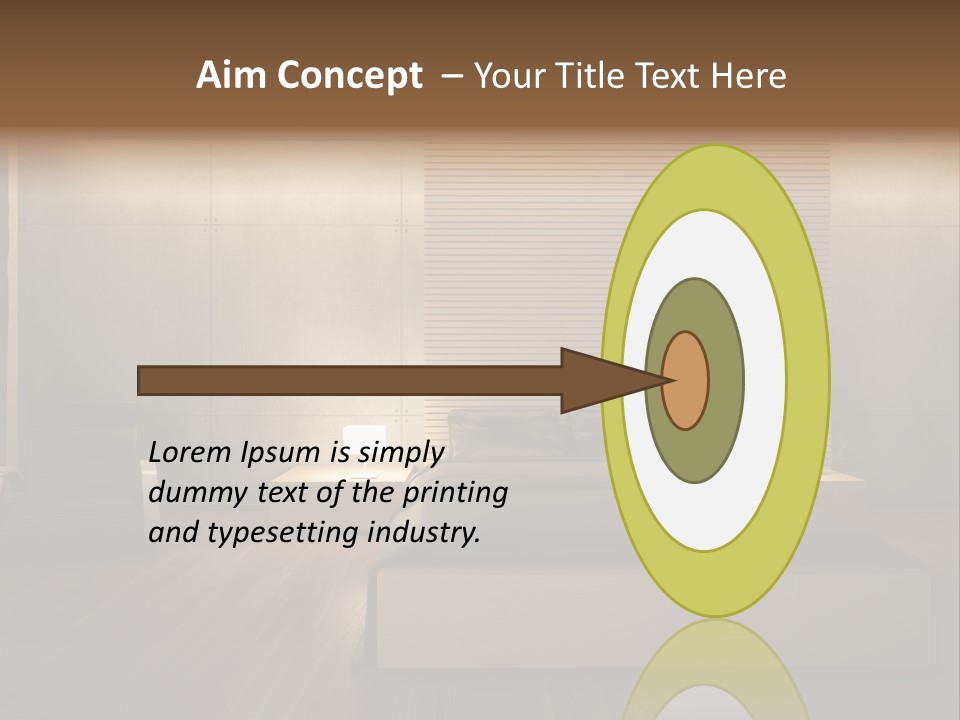 Trendy Bedroom Modern PowerPoint Template