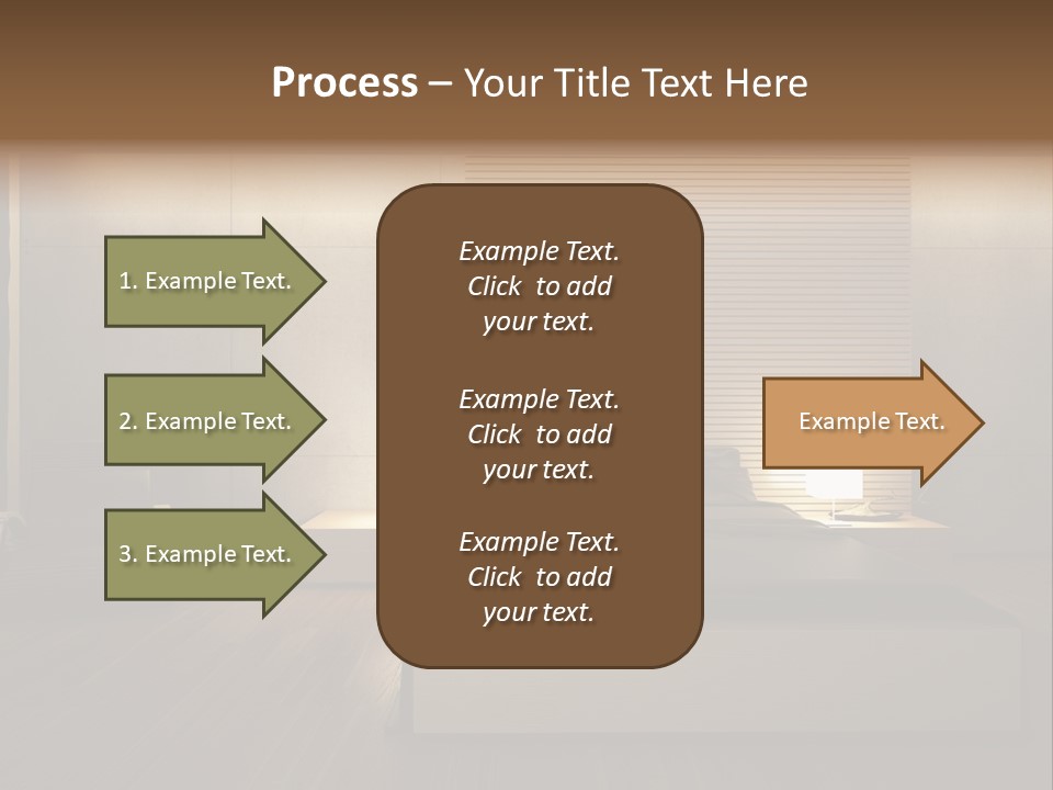 Trendy Bedroom Modern PowerPoint Template